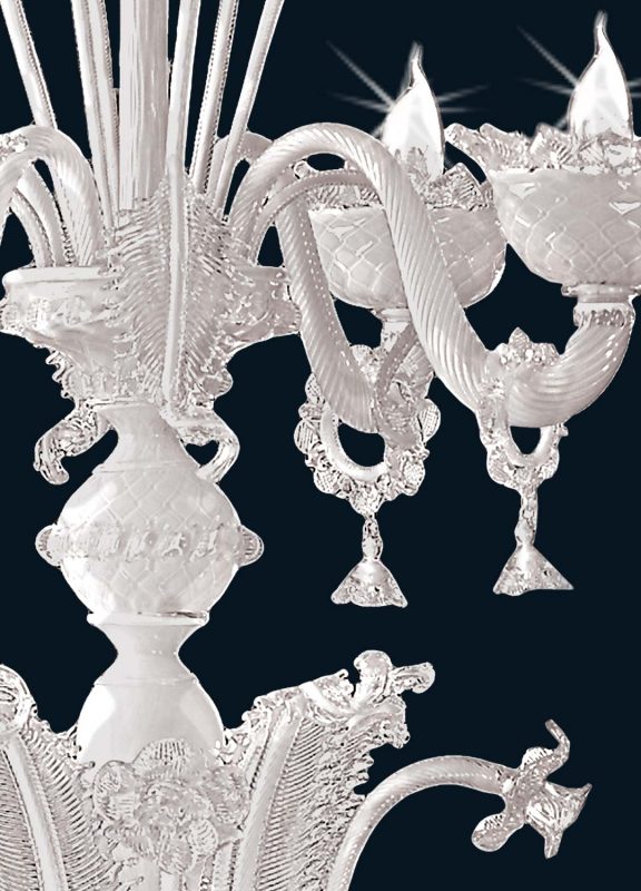 "Venitio"Murano Glass Chandelier - Image 5