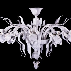 "Basilia"Murano Glass Chandelier