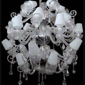 "Cricio"Murano Glass Chandelier