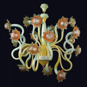 "Dafne"Murano Glass Chandelier