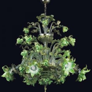 "Degna"Murano Glass Chandelier