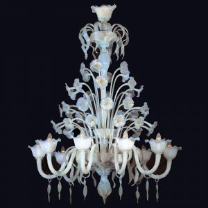 "Delfino"Murano Glass Chandelier
