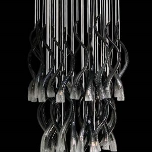 "Spirali"Murano Glass Chandelier