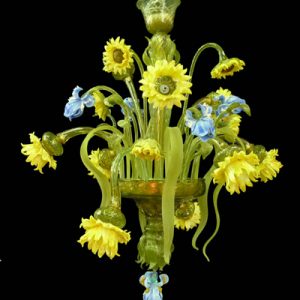 "Girasole"Murano Glass Chandelier