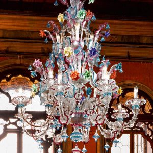 "Gedeone"Murano Glass Chandelier