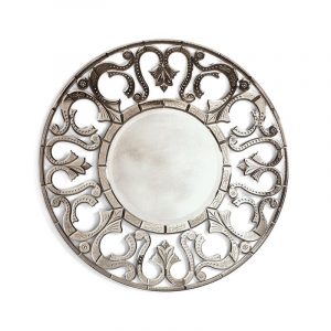 "Ninfea"Murano Glass Mirror