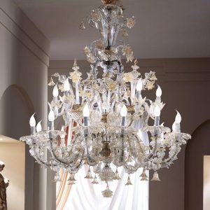 "Puppo"Murano Glass Chandelier