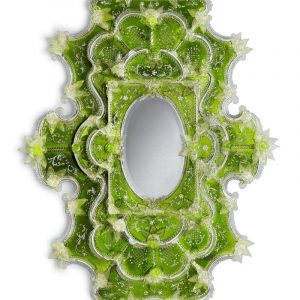 "Rana Verde"Murano Glass Mirror
