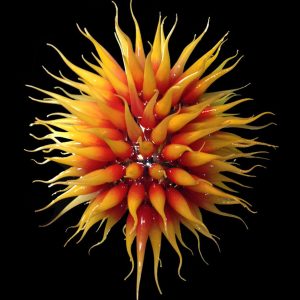 'Sun"Murano Glass Chandelier