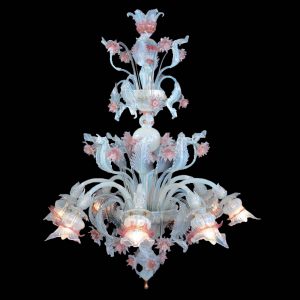 "Taglio"Murano Glass Chandelier