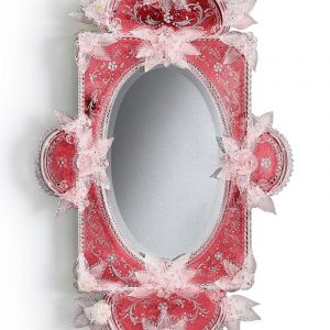 "Sleping beauty"Murano Glass Mirror