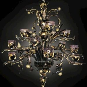 "Bellezza"Murano Glass Chandelier