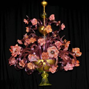 "Idulio"Murano Glass Chandelier