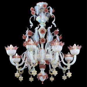 "Ducale"Murano Glass Chandelier