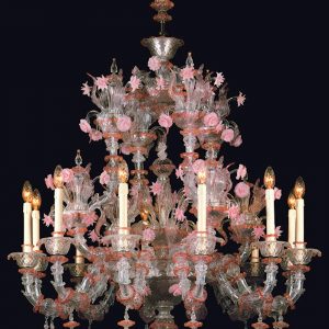 "Perla"Murano Glass Chandelier
