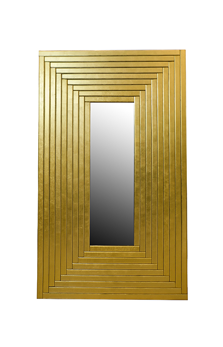 "Stiche Oro"Murano Glass Mirror