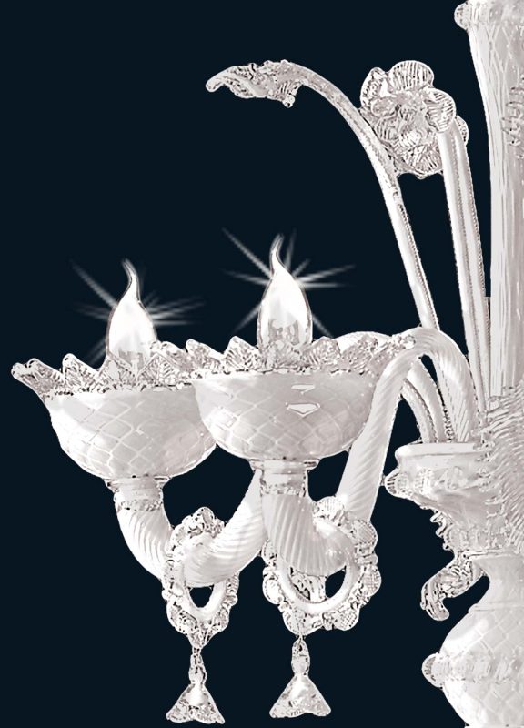 "Venitio"Murano Glass Chandelier - Image 2