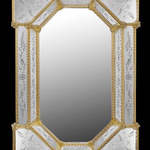 "Ca' Rezzonico" Murano Glass Mirror