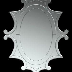 "Bric"Murano Glass Mirror