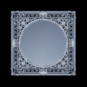 "Corte"Murano Glass Mirror