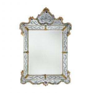 "Delicato"Murano Glass Mirror