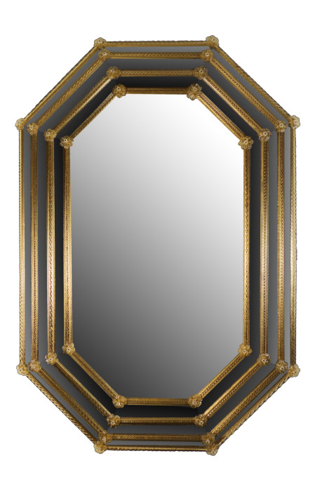 "Otto" Murano Glass Mirror