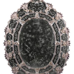 "Amelia"Murano Glass Mirror