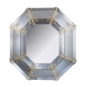 "Petalo"Murano Glass Mirror