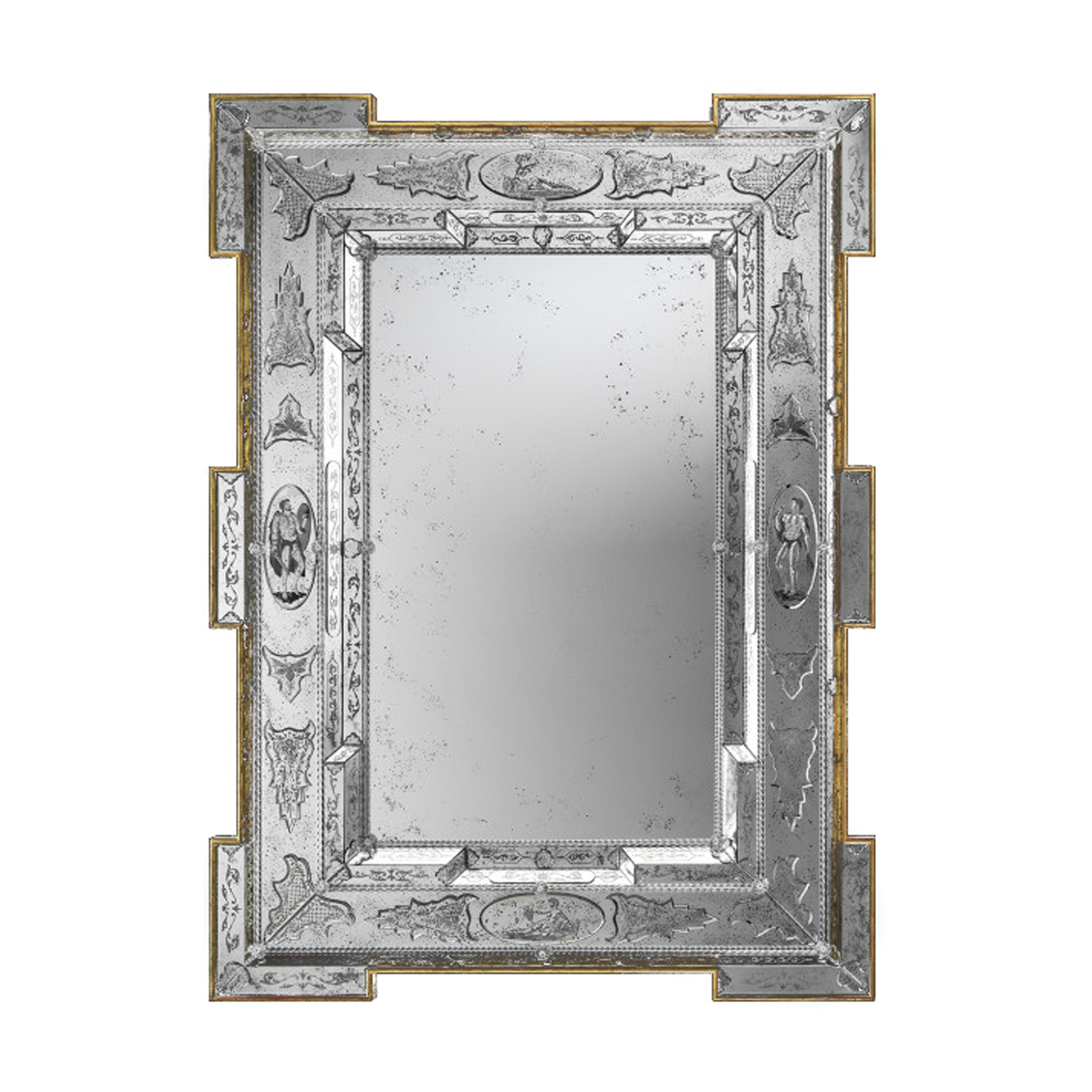 "Belindo" Murano Glass Mirror