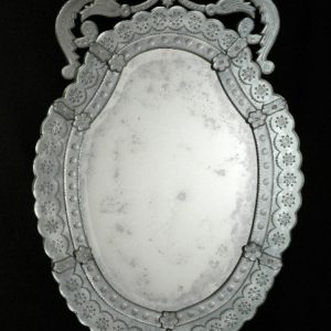 "Arabesco" Murano Glass Mirror
